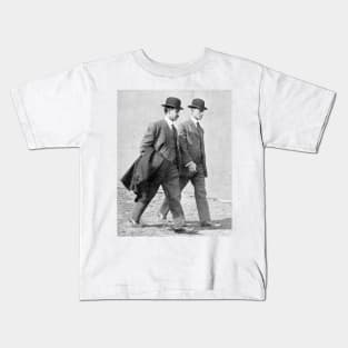 The Wright brothers, US aviation pioneers (H423/0251) Kids T-Shirt